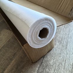 Large Roll White Gossamer Isle Runner for Wedding or Event