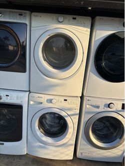 Whirlpool duet stackable washer and gas dryer