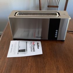 Stainless Steel 2 Slice Toaster New