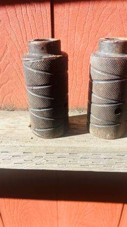 Vintage bicycle pegs