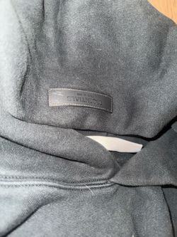 black essentials hoodie xs
