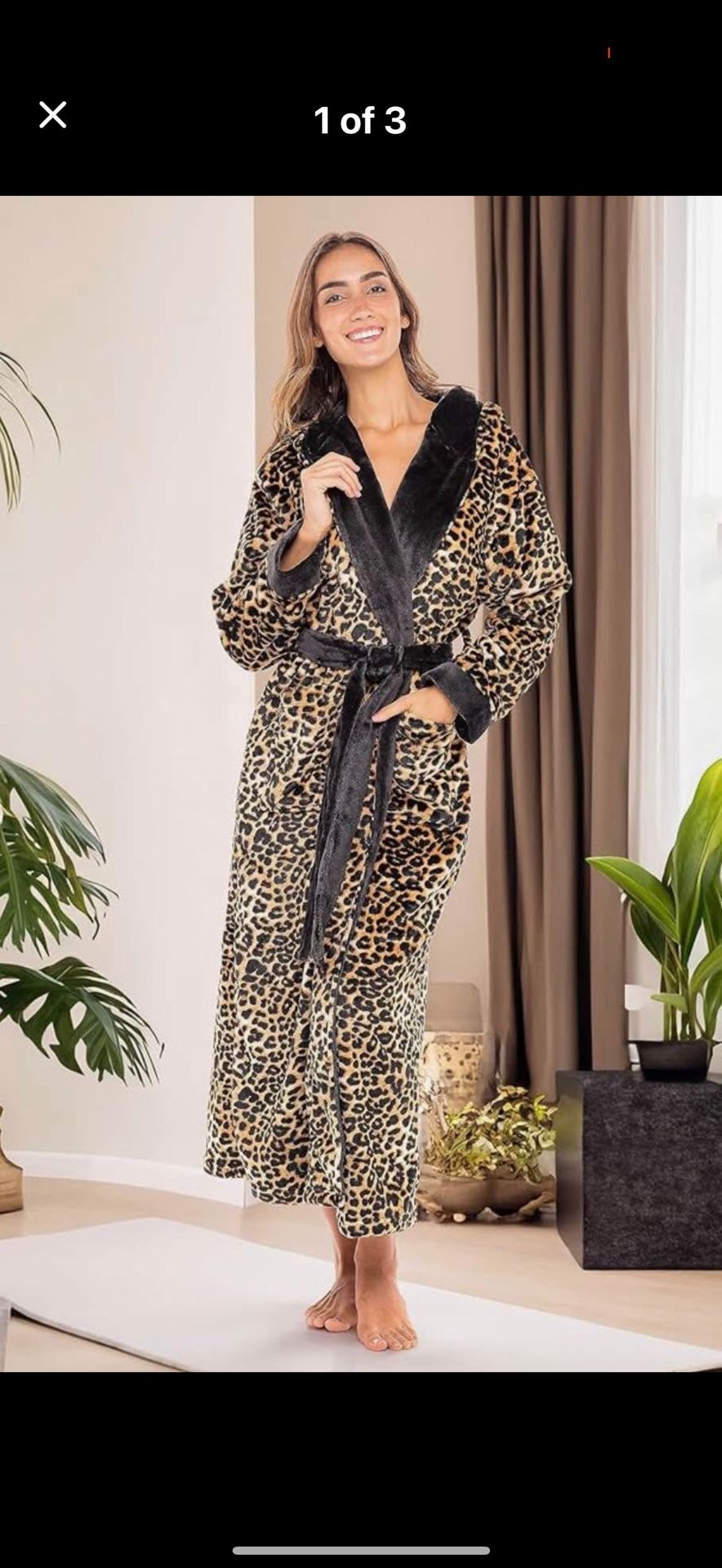 Women’s Fleece Bathrobe