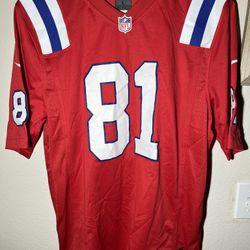 Nike NFL James Hardy New England Patriots Jersey Sz large