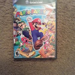 Nintendo Game cube Game. Mario party 7