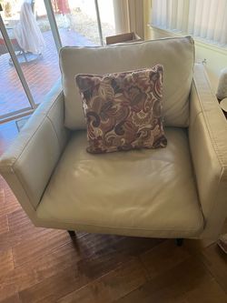 Leather 3 pieces furniture