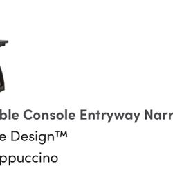 Accent Table Console Entryway Narrow Sofa Living Room Bedroom Laminate Contemporary 