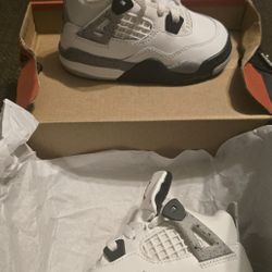 Air Jordan 4 Retro "White Cement" Size 6c