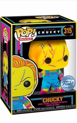 Funko Pop Chucky #315 Special Edition Black Light