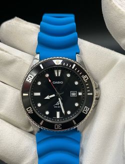 Casio MDV106 Men's Analog Watch Black / Blue *6060
