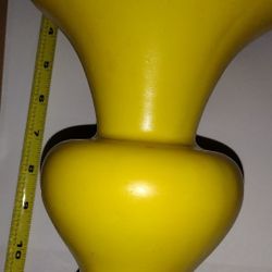 Yellow Haeger Vase