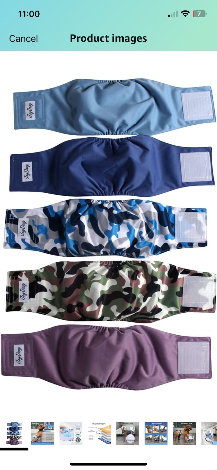 NEW XL Dog Belly Bands