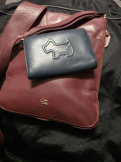Radley London Leather Crossbody Bag and Wallet Set