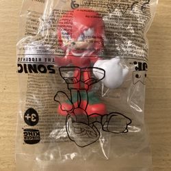 Knuckles From Sonic The Hedgehog Burger King Toy