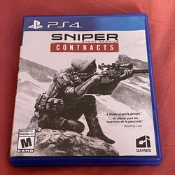 Sniper Contracts PS4