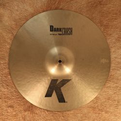 Zildjian 18” K Dark Thin Crash - Excellent Condition