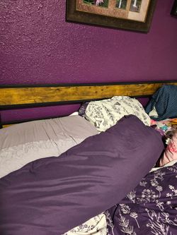 King size bed frame