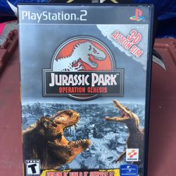 PlayStation 2  Jurassic Park Genesis 