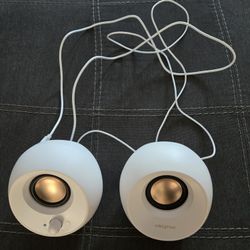 Creative Pebble v3 Minimalistic 2.0 Speakers White