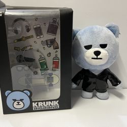 Krunk x BIGBANG krunk v.i Authentic plush doll teddy bear big