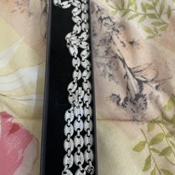  22 Inch Moissanite CHAIN PASSES TESTER