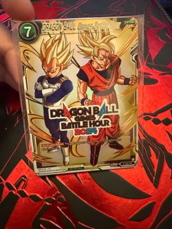 Dragon ball Z Battle hour 2024 Promos sealed