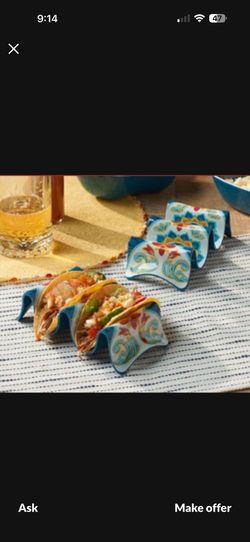 Portador Para Tacos 👉 princess house todo nuevo y con caja 📦