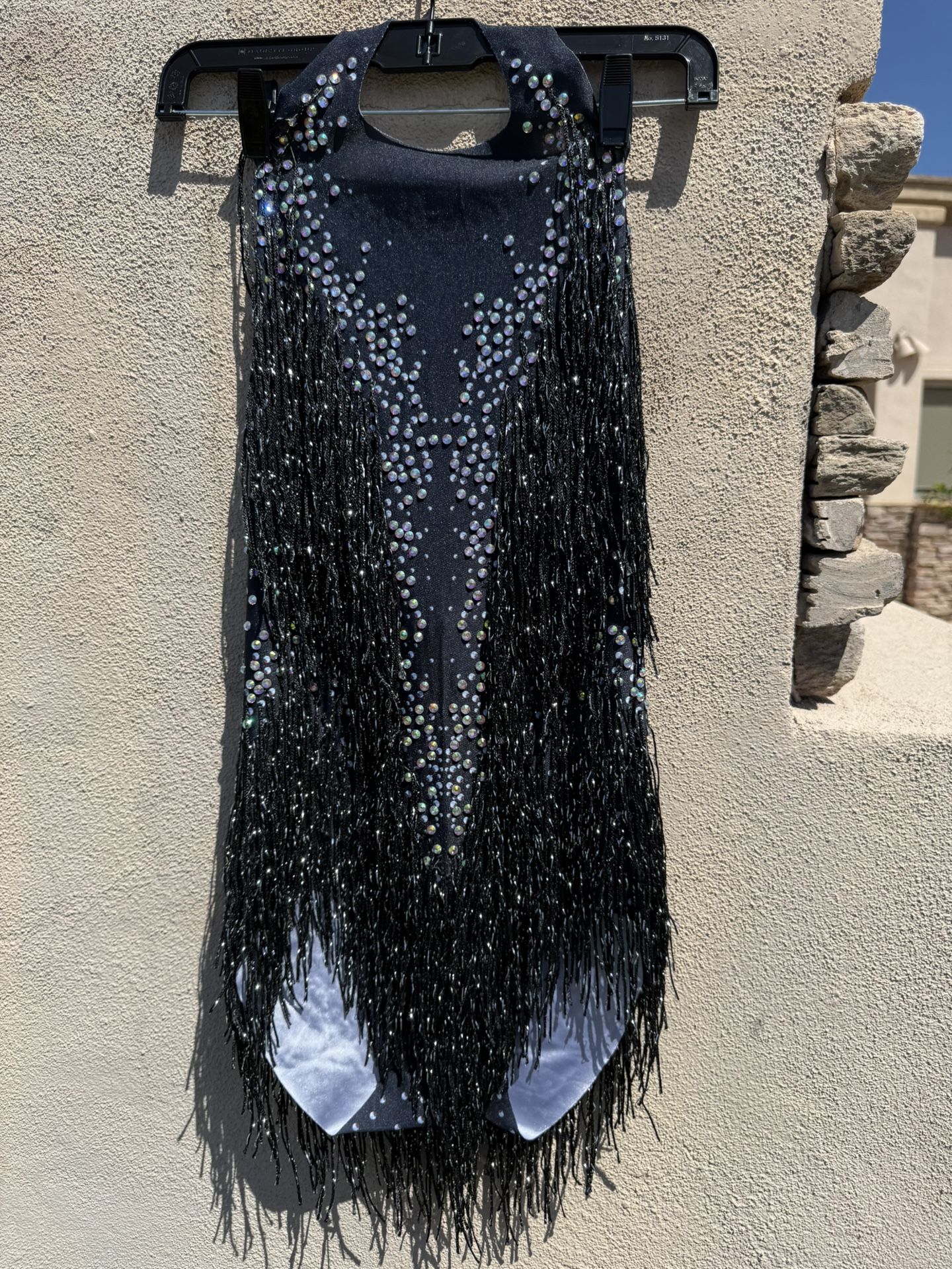 Sparkly Fringe Bodysuit Women Sexy Dancer Leotard Celebrate women size, small medium Material: 8% polyester and 92% spandex.high stretch,High quality
