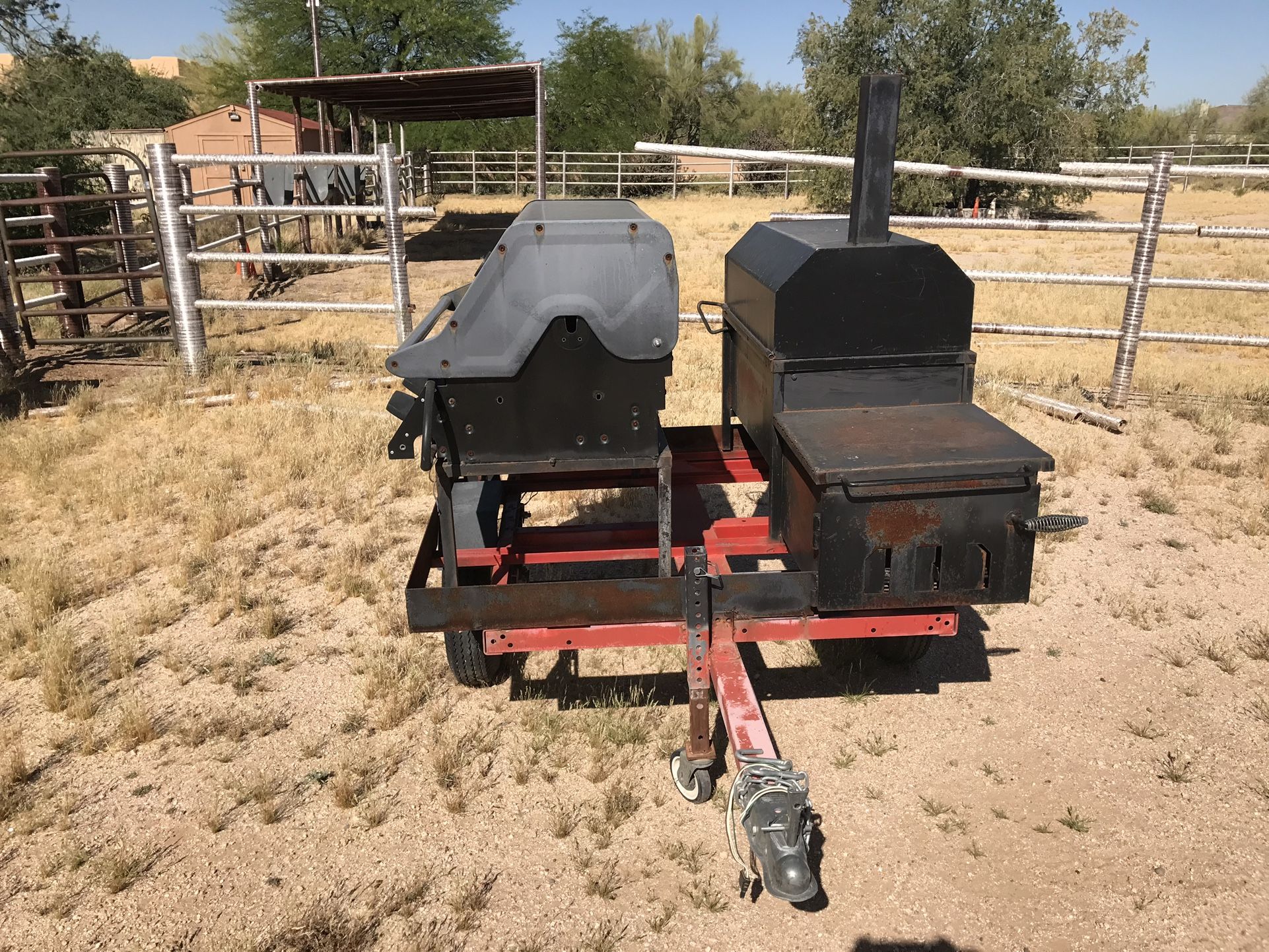 Commercial Bbq-smoker