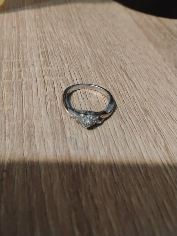 Kay's Jeweler Diamond Heart Promise Ring 1/8 Kt