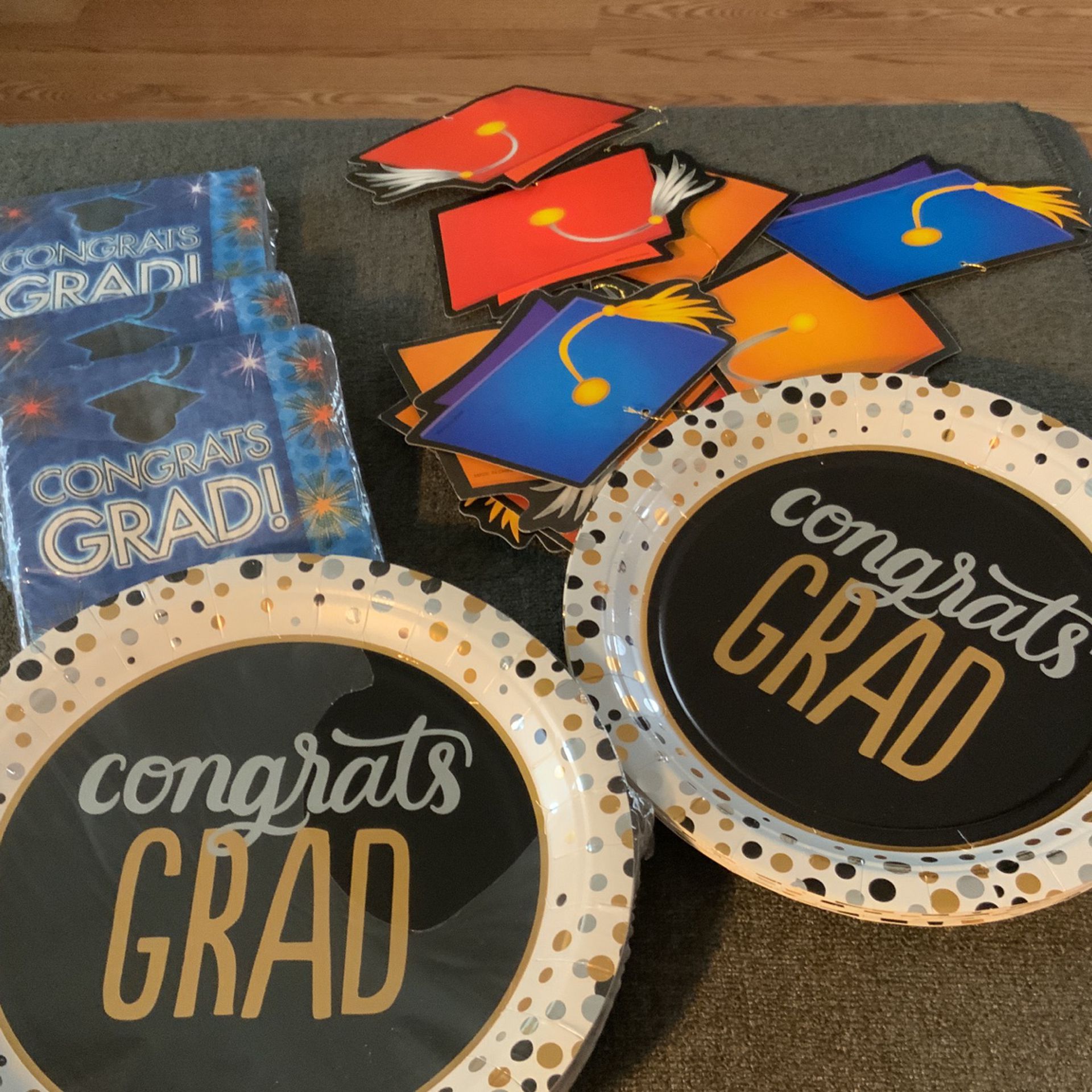 Graduation Paper Plates And Napkins