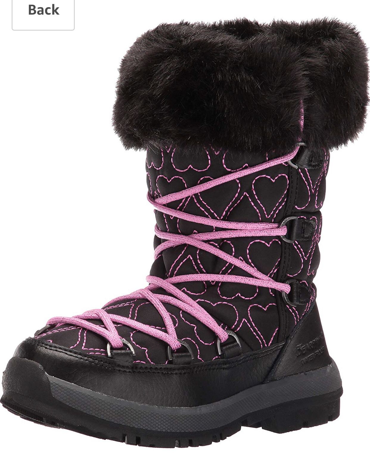 Snow boots size #2 bear 🐻 paw girl