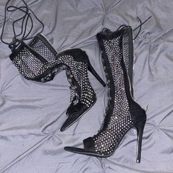 Shane Justin Diamond Heels Size 6