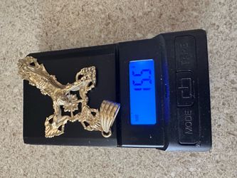 14KT CROSS SOLID