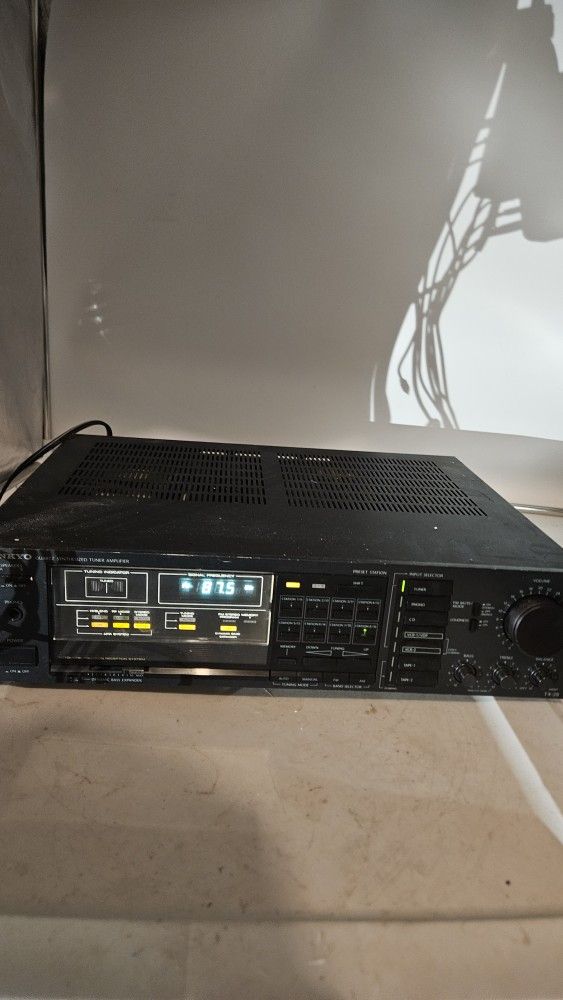 Onkyo TX-28 Quartz Synthesized Tuner Amplifier Receiver Vintage 1980's Works
