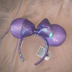 Purple Sparkly Disney Ears 