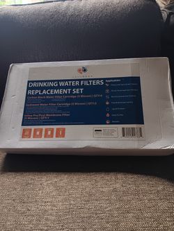 Drinking Water Filters Replacement Set