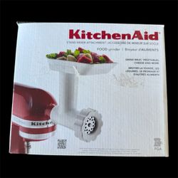 KitchenAid Food Grinder Stand Mixer Attachment FGA