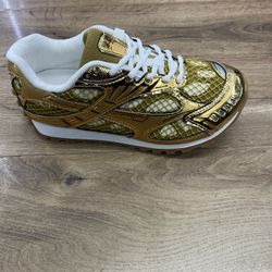 Bottega Gold Sneakers 