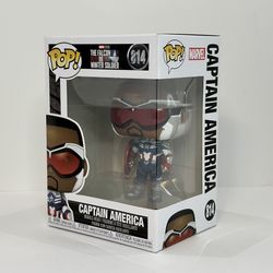 Funko POP! Marvel Studios: The Falcon And The Winter Soldier - Captain America #814