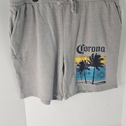 Mens 3XL (48-50) Corona Summer Jogger Fleece Shorts 