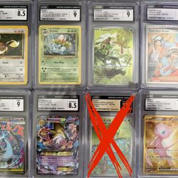Pokemon Slabs - Ivysaur / Charizard / mew