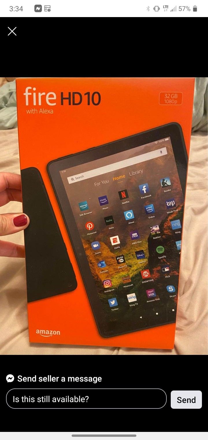 Amazon Fire Hd 10 Tablet