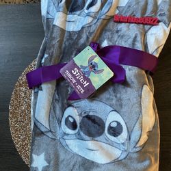 Stitch Plush Blanket Throw
