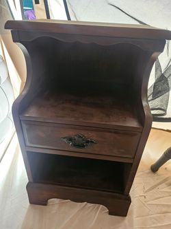 Antique/Vintage Nightstand/End Table Refinished