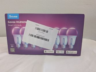 Govee Smart Light Bulbs LED 8 Pack