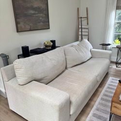 Sofa, oversized chair, ottoman