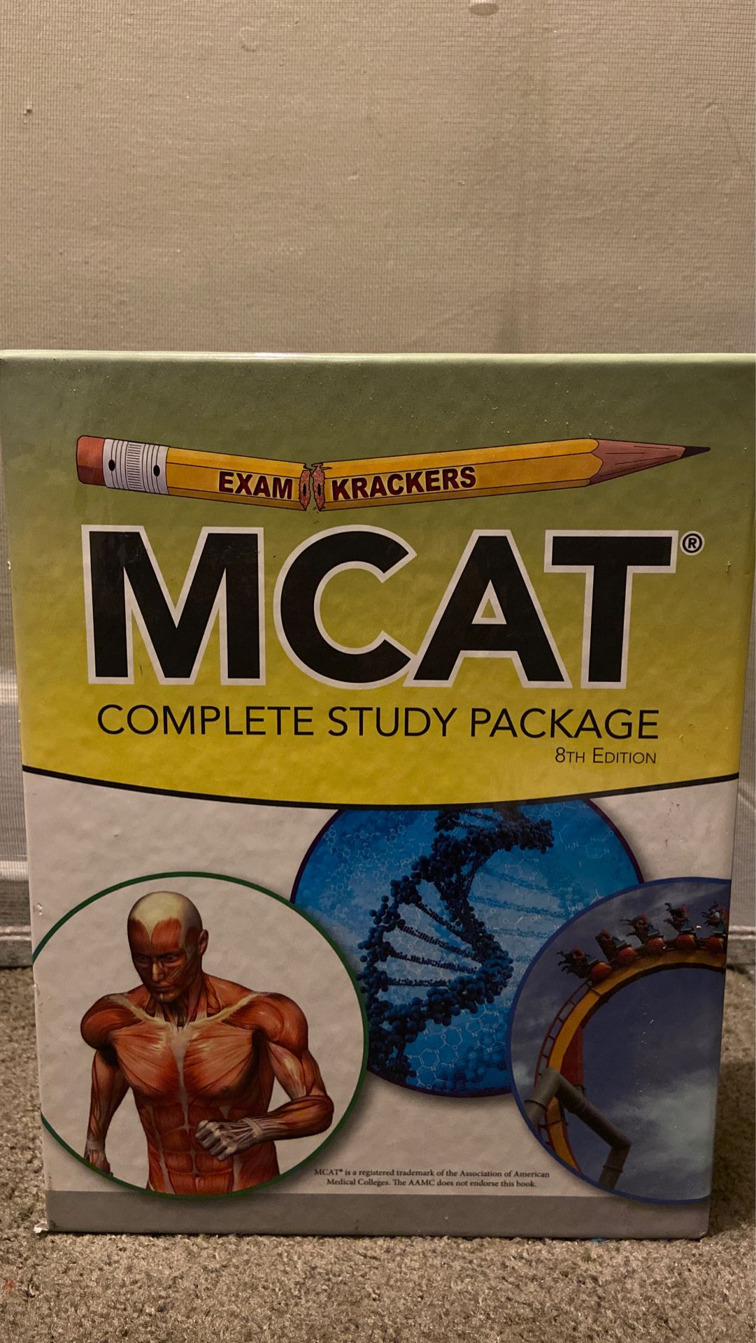 8th Edition Examkrackers MCAT Study Package by Jonathan Orsay (2013, Paperback)