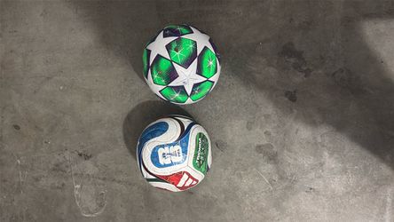 World Cup Ball. Women’s champions league ball.