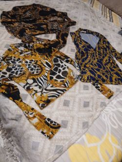 Women Buchona Style Tops 3 for $13