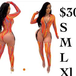 fashion bodysuit with leggings